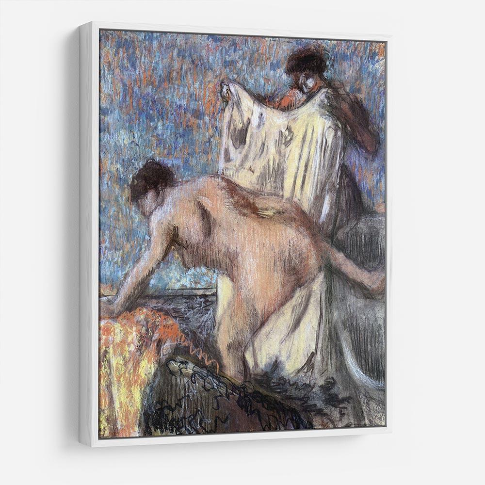 After bathing 3 by Degas HD Metal Print - Canvas Art Rocks - 7