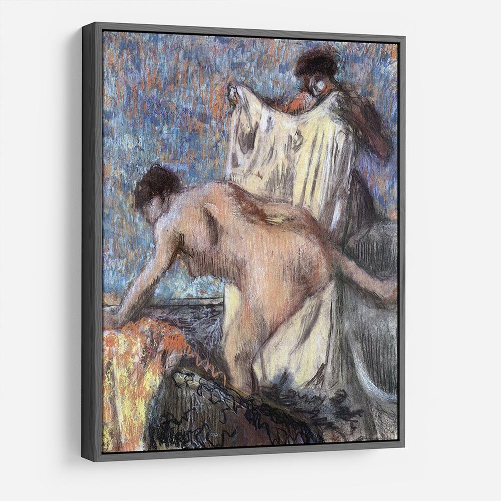 After bathing 3 by Degas HD Metal Print - Canvas Art Rocks - 9