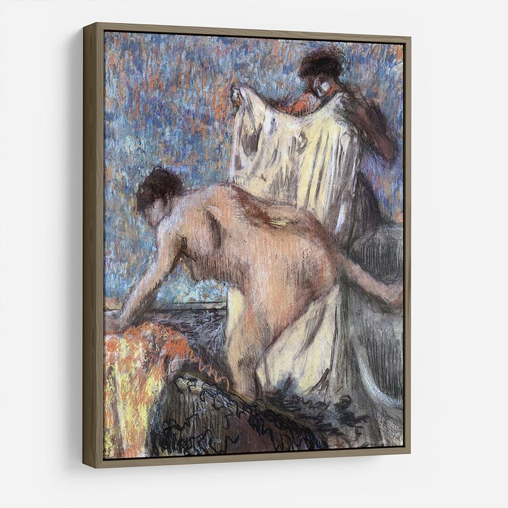 After bathing 3 by Degas HD Metal Print - Canvas Art Rocks - 10