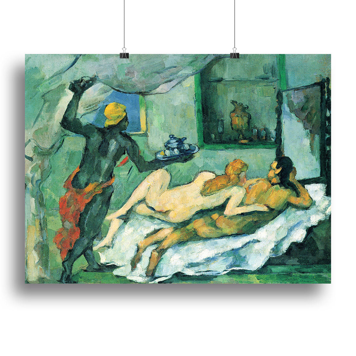 After lunch in Naples by Cezanne Canvas Print or Poster - Canvas Art Rocks - 2