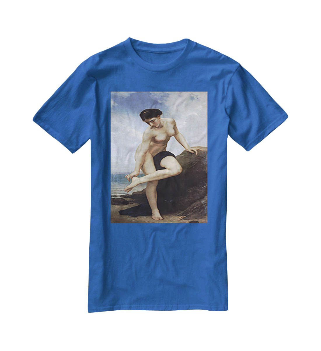 After the Bath By Bouguereau T-Shirt - Canvas Art Rocks - 2