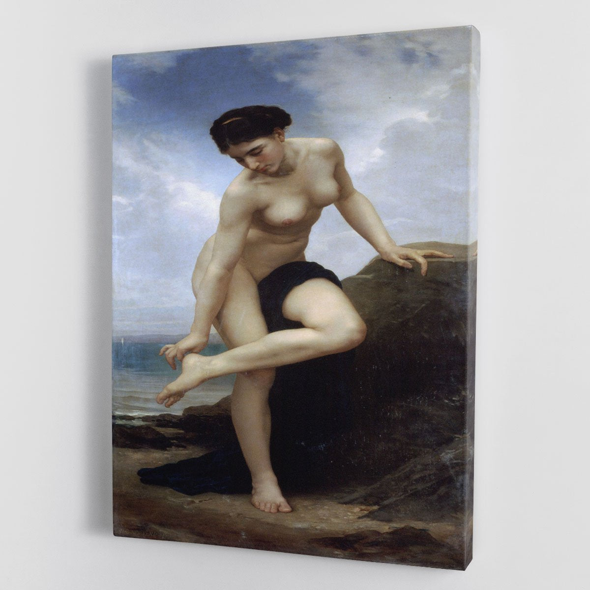 After the Bath By Bouguereau Canvas Print or Poster