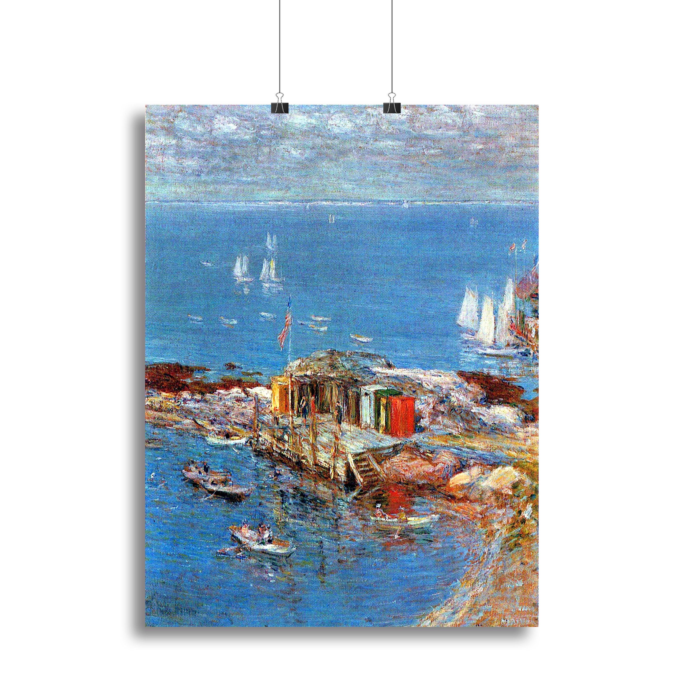 Afternoon in August Appledore by Hassam Canvas Print or Poster