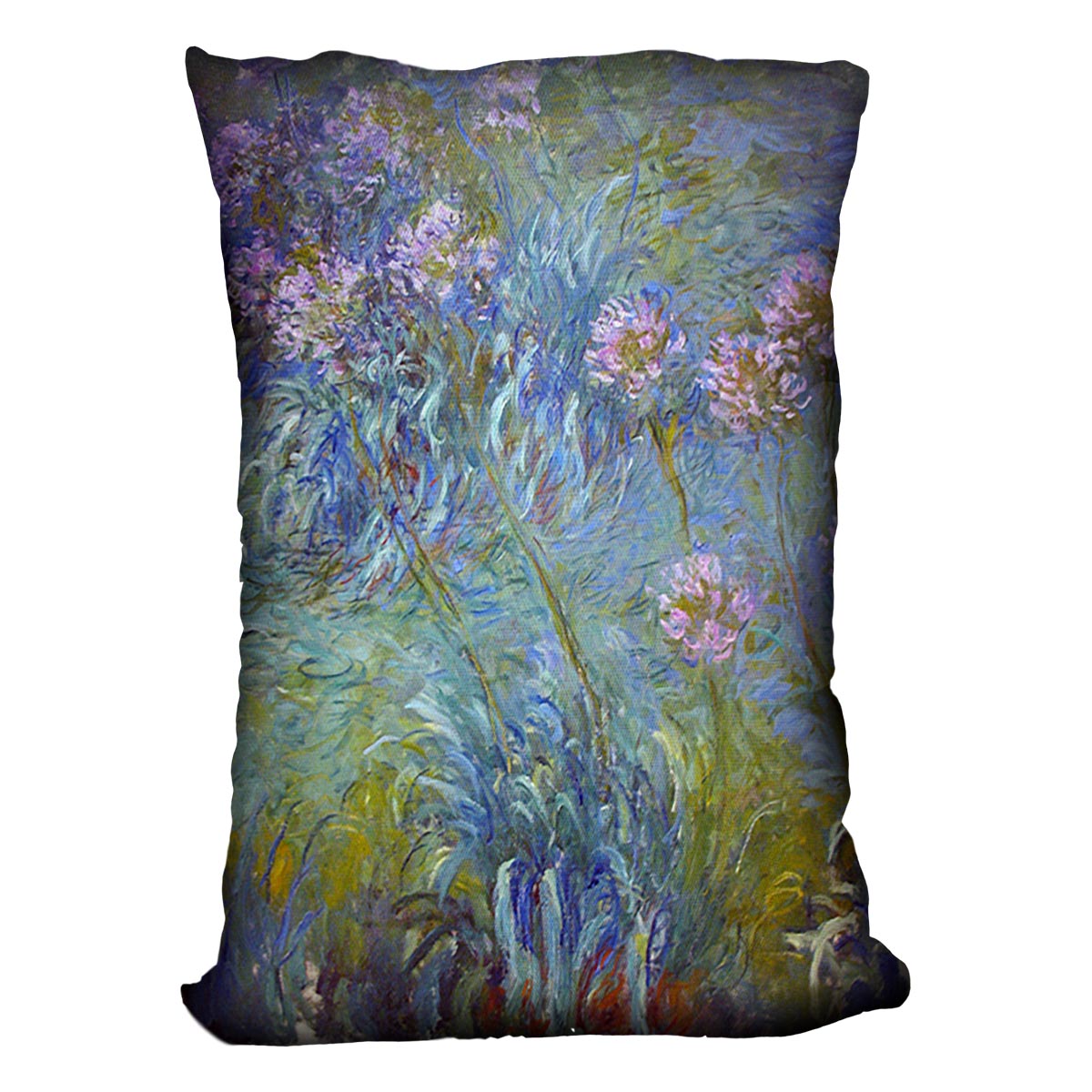 Agapanthus by Monet Cushion