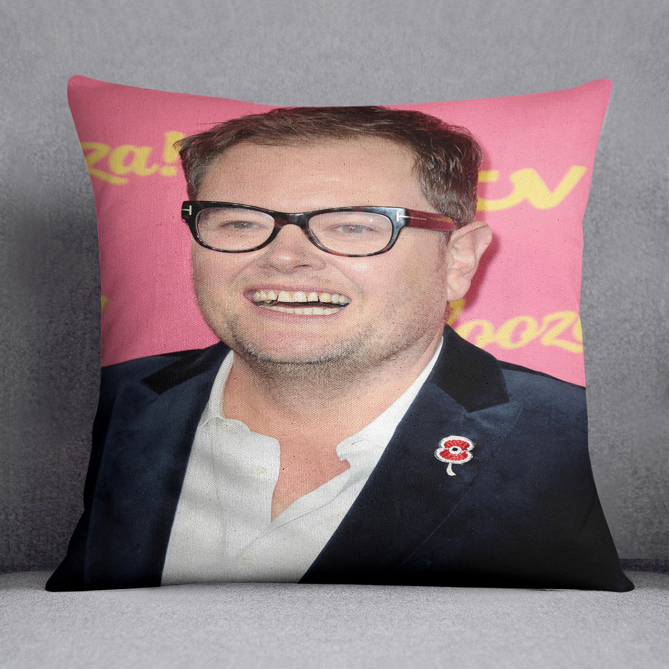 Alan Carr Cushion - Canvas Art Rocks - 1