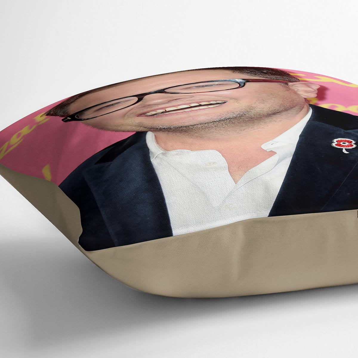 Alan Carr Cushion - Canvas Art Rocks - 2