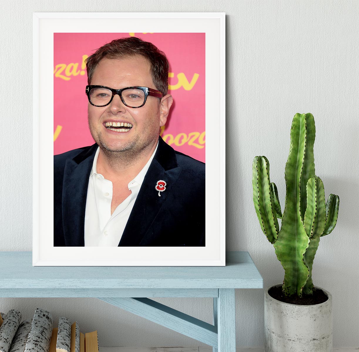 Alan Carr Framed Print - Canvas Art Rocks - 5