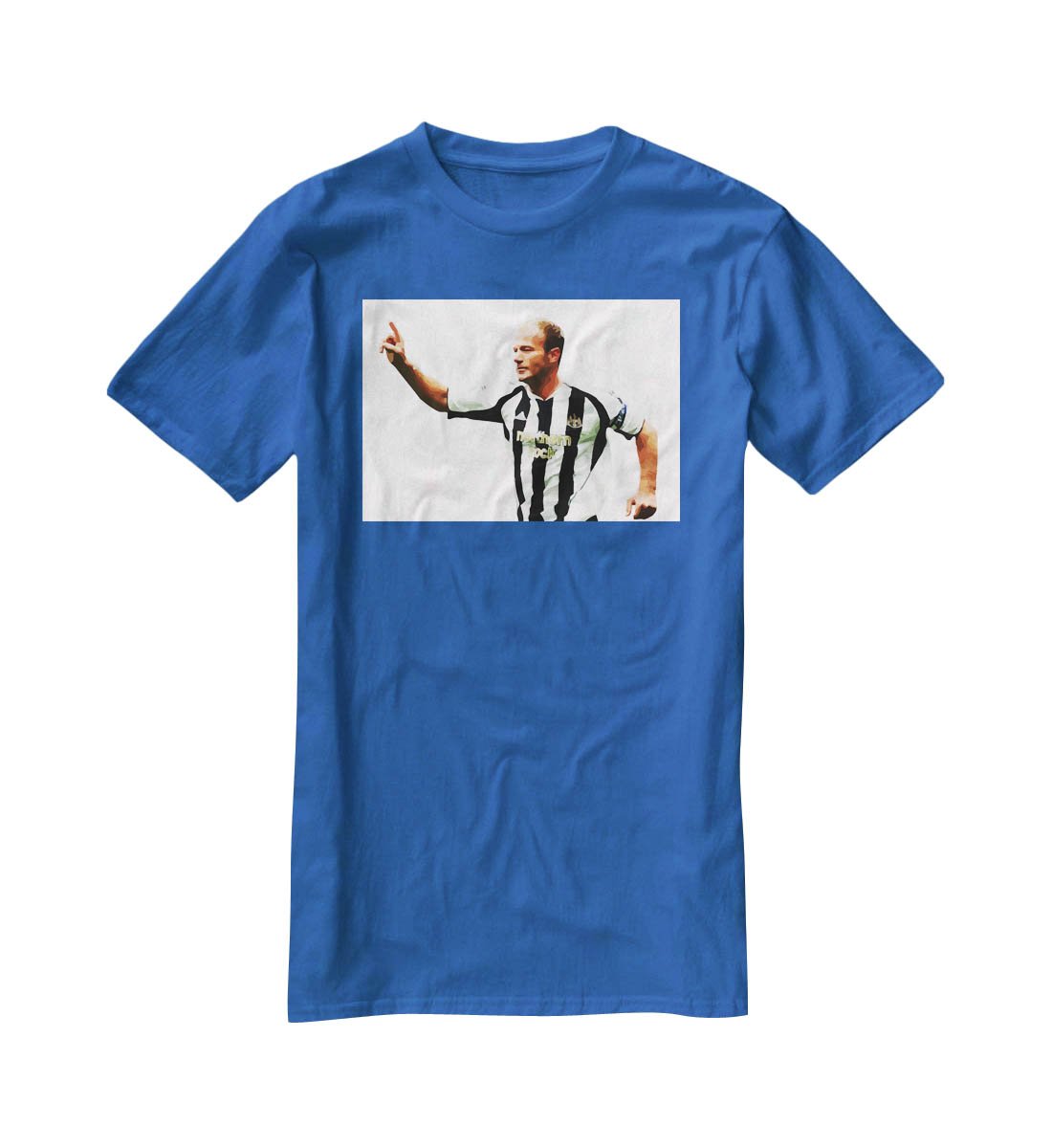 Alan Shearer Newcastle Goal Hero T-Shirt - Canvas Art Rocks - 2