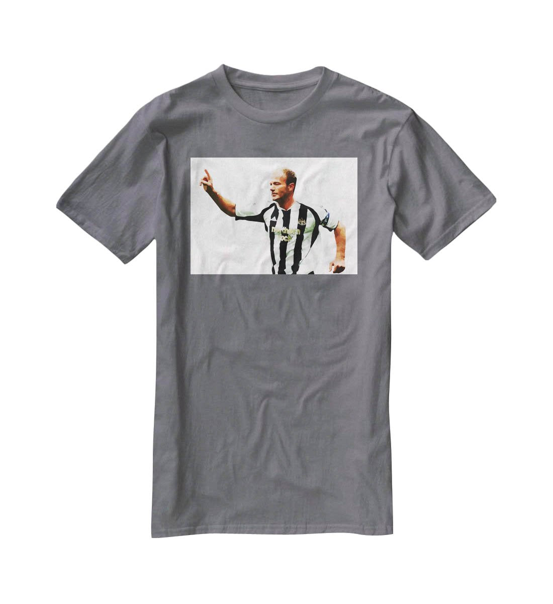 Alan Shearer Newcastle Goal Hero T-Shirt - Canvas Art Rocks - 3