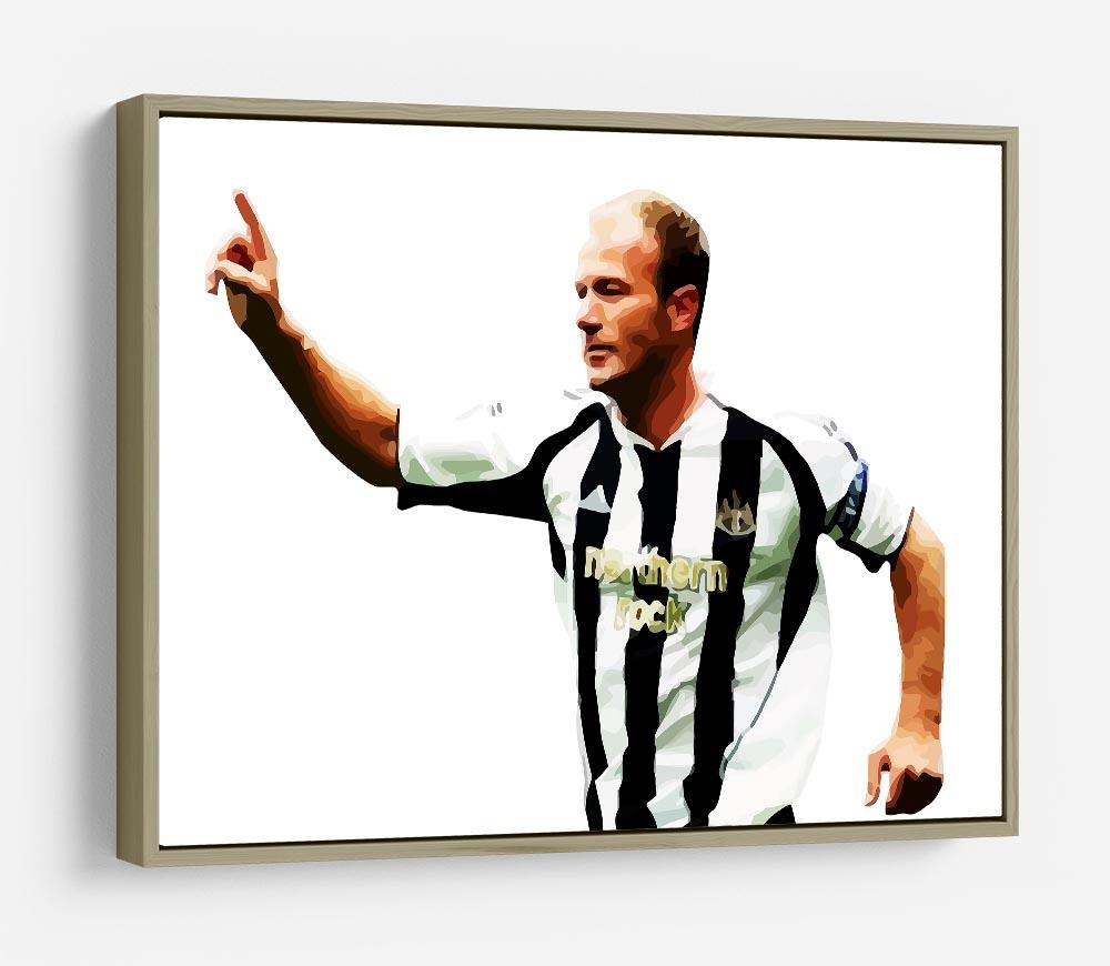Alan Shearer Newcastle Goal Hero HD Metal Print