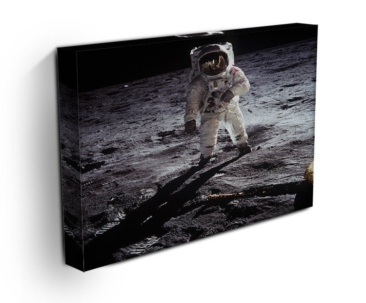 Aldrin Apollo 11 Print - Canvas Art Rocks - 3