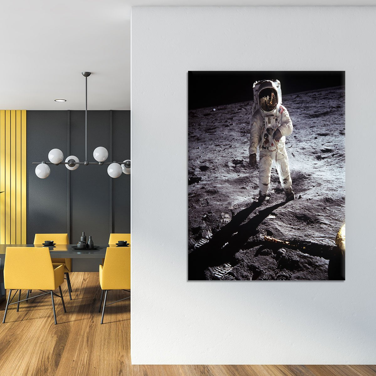 Aldrin Apollo 11 Canvas Print or Poster
