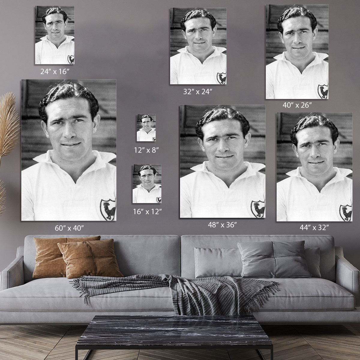 Alf Ramsey 1952 Canvas Print or Poster - Canvas Art Rocks - 7