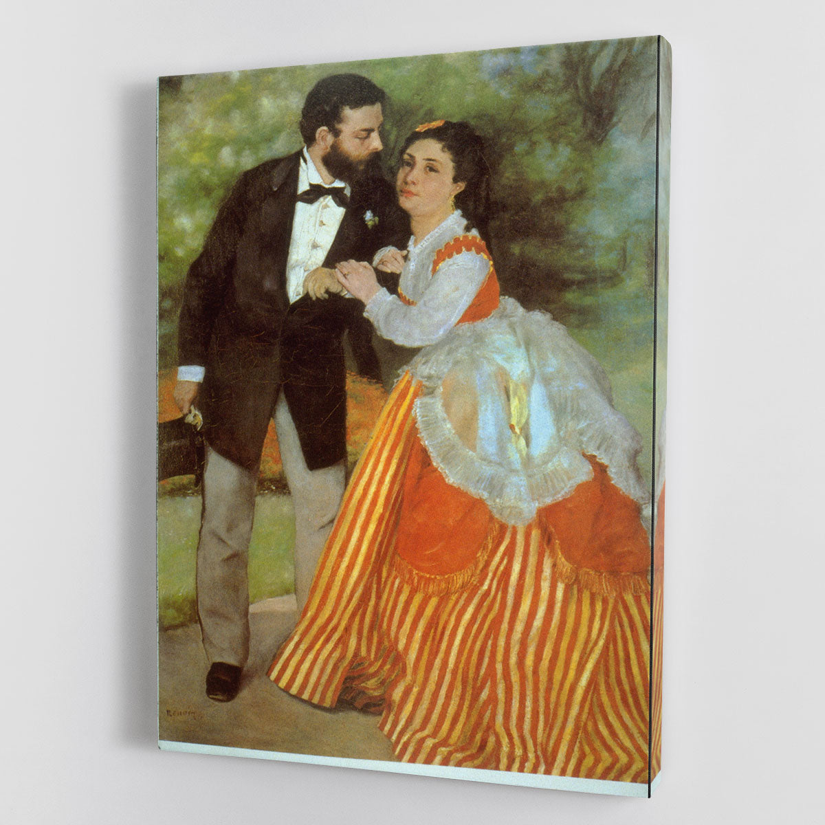 Alfred Sisley by Renoir Canvas Print or Poster