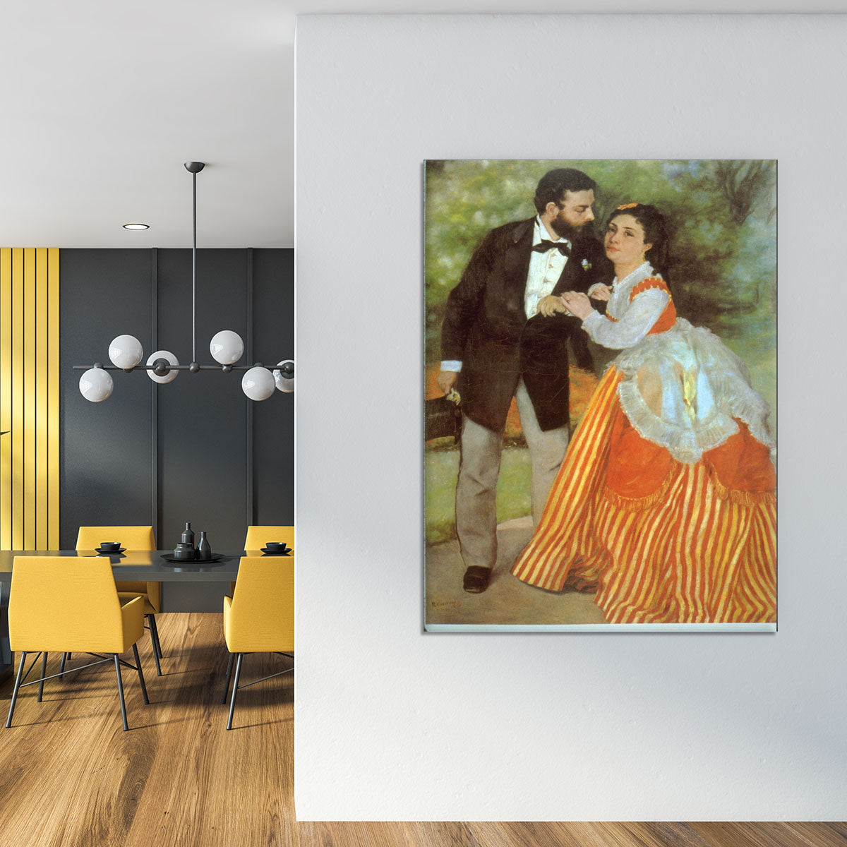 Alfred Sisley by Renoir Canvas Print or Poster