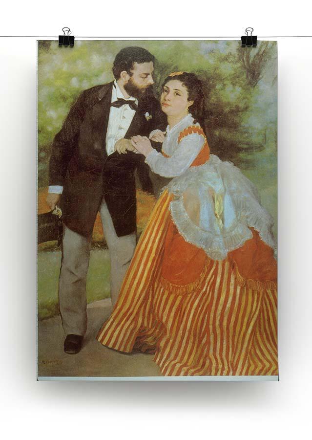 Alfred Sisley by Renoir Canvas Print or Poster - Canvas Art Rocks - 2