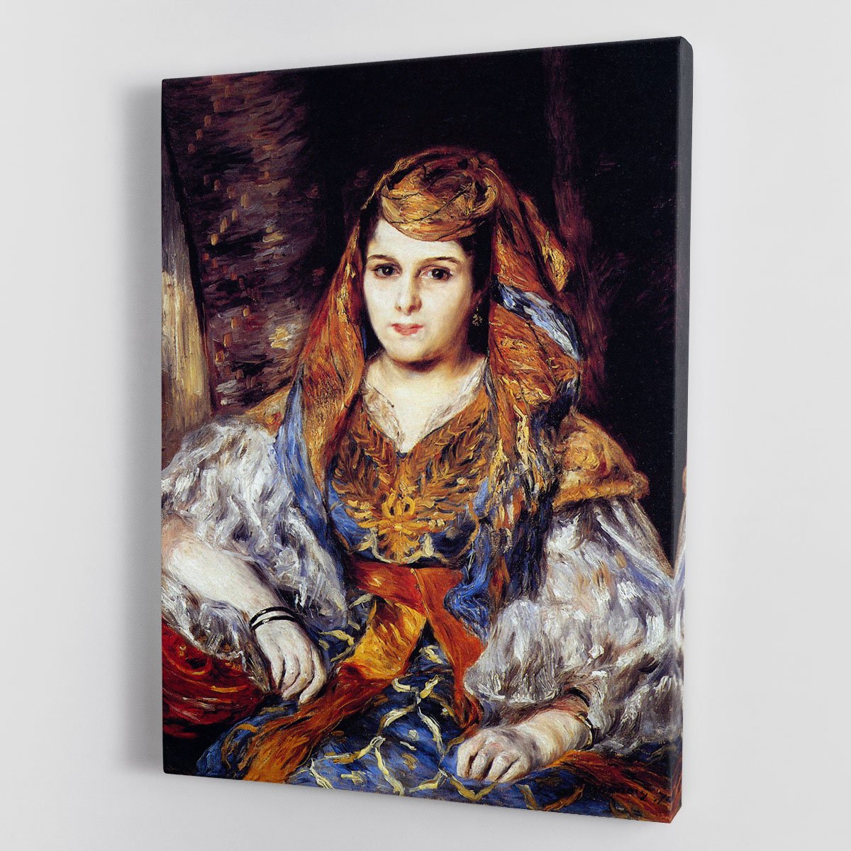 Algerian Woman by Renoir Canvas Print or Poster