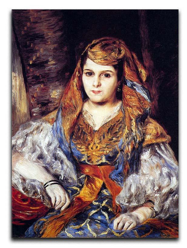 Algerian Woman by Renoir Canvas Print or Poster  - Canvas Art Rocks - 1