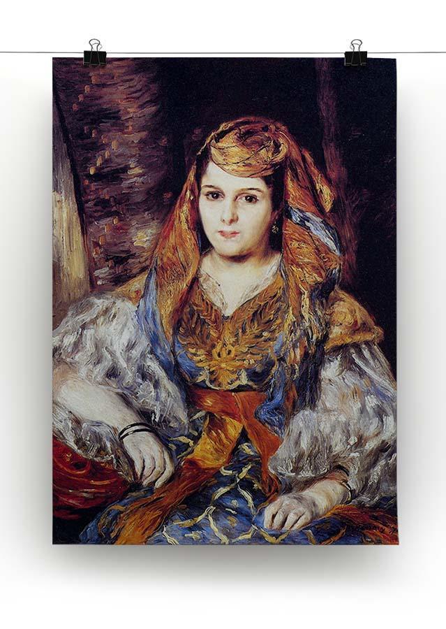 Algerian Woman by Renoir Canvas Print or Poster - Canvas Art Rocks - 2
