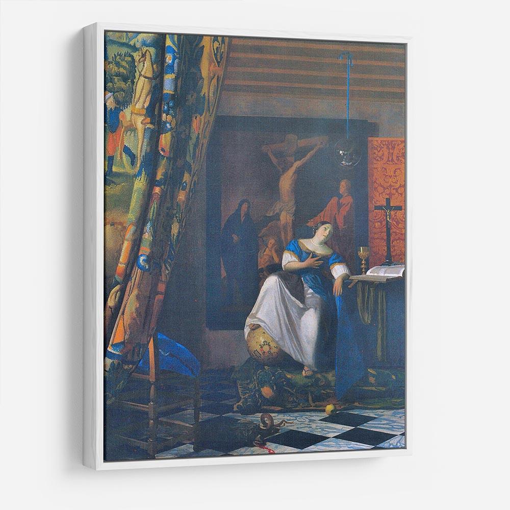 Allegory of Faith by Vermeer HD Metal Print - Canvas Art Rocks - 7