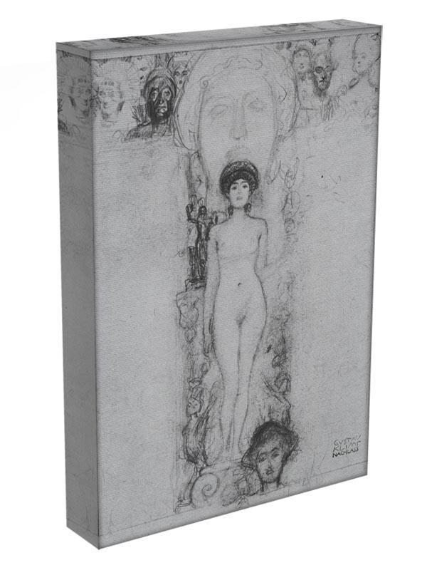 Allegory of Sculpture by Klimt Canvas Print or Poster - Canvas Art Rocks - 3