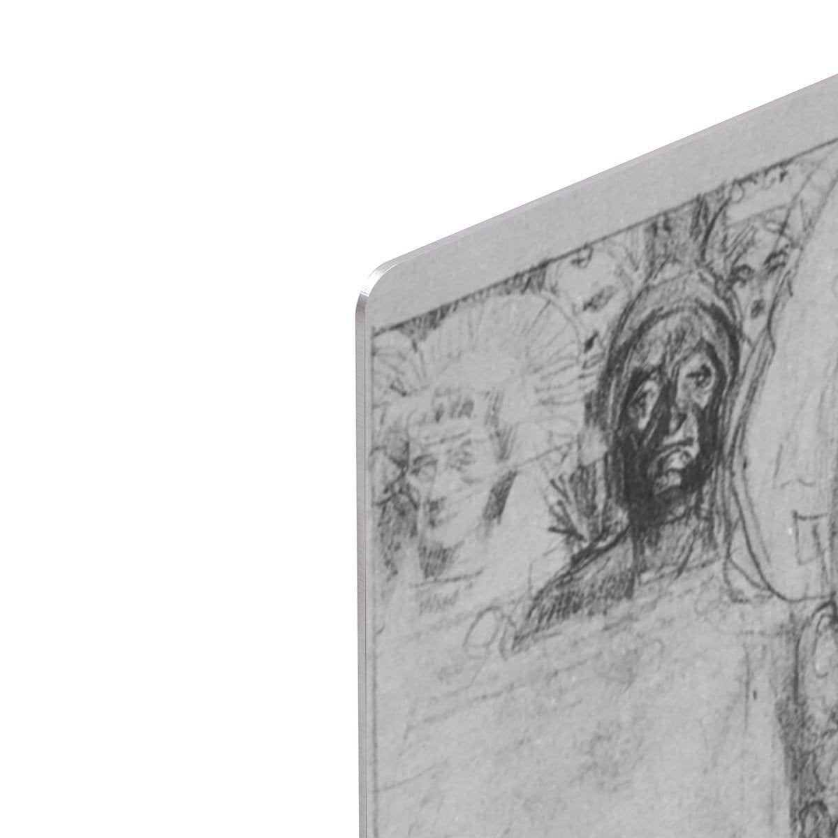 Allegory of Sculpture by Klimt HD Metal Print