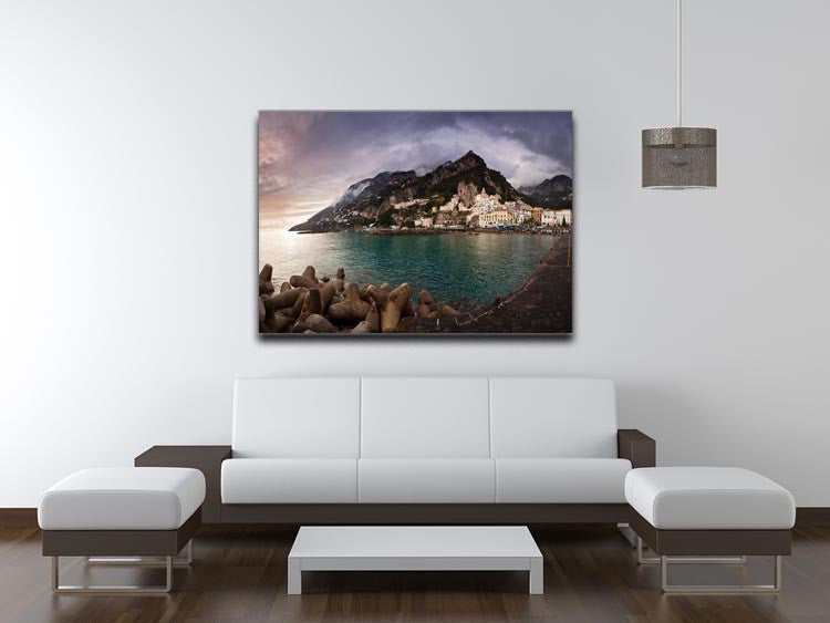 Amalfi Print - Canvas Art Rocks - 4