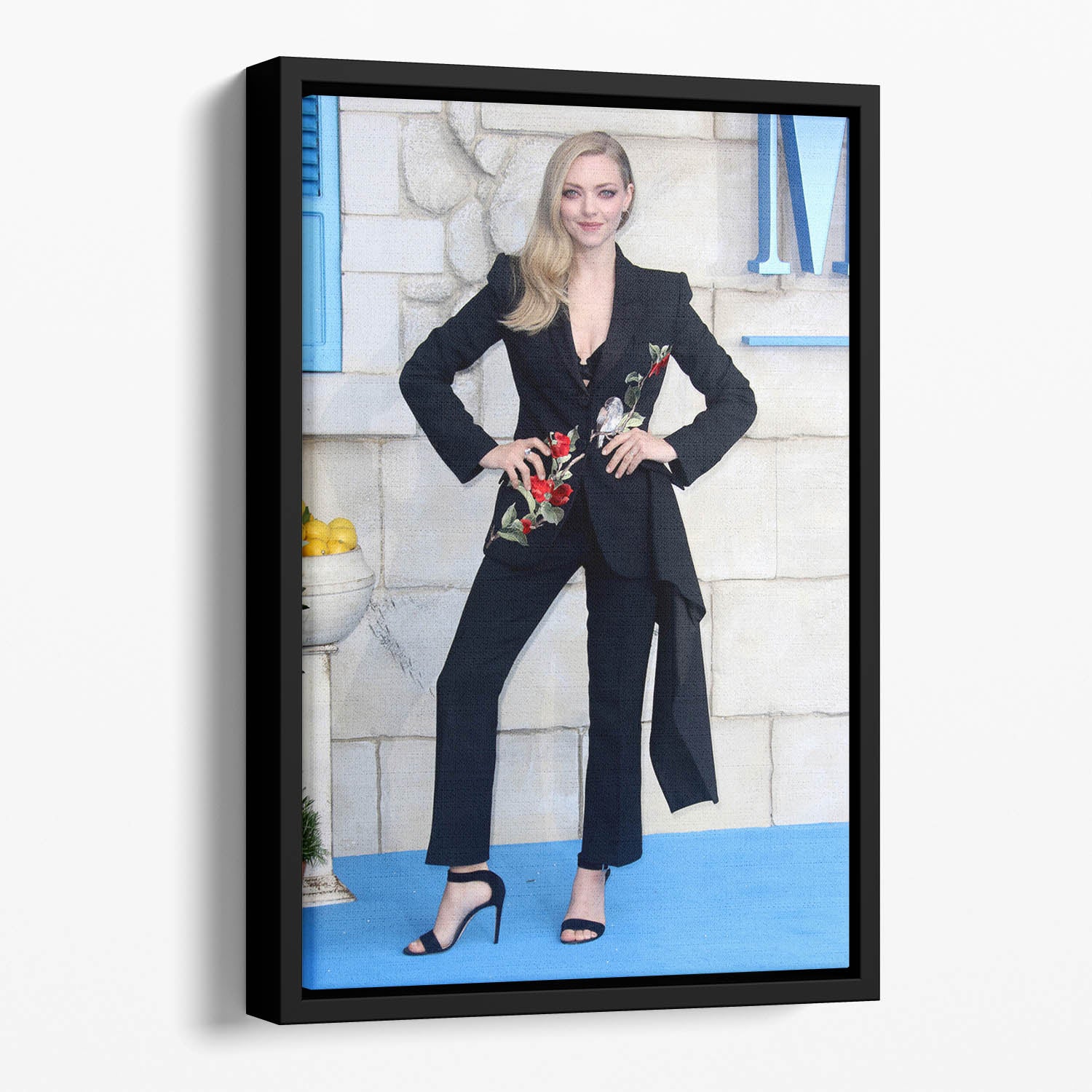 Amanda Seyfried Mamma Mia Floating Framed Canvas