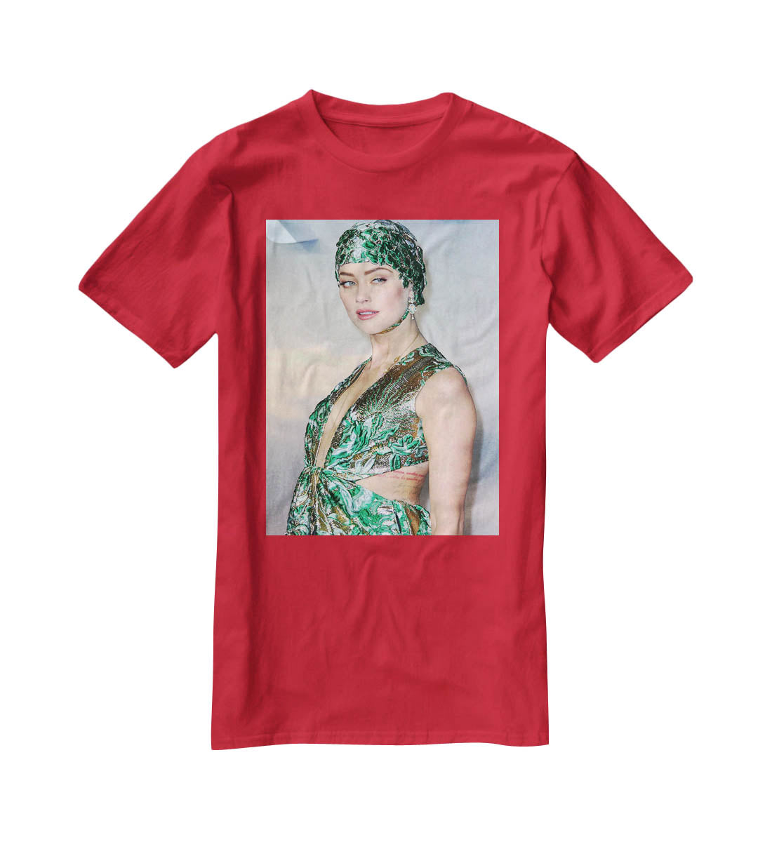 Amber Heard T-Shirt - Canvas Art Rocks - 4