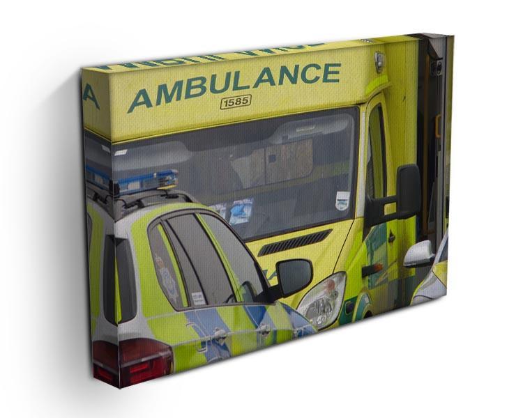 Ambulance and responder vehicles Canvas Print or Poster - Canvas Art Rocks - 3
