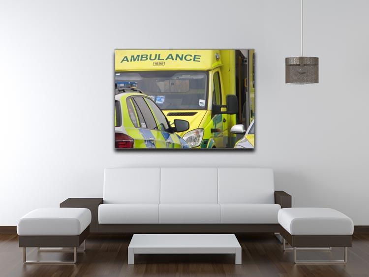 Ambulance and responder vehicles Canvas Print or Poster - Canvas Art Rocks - 4