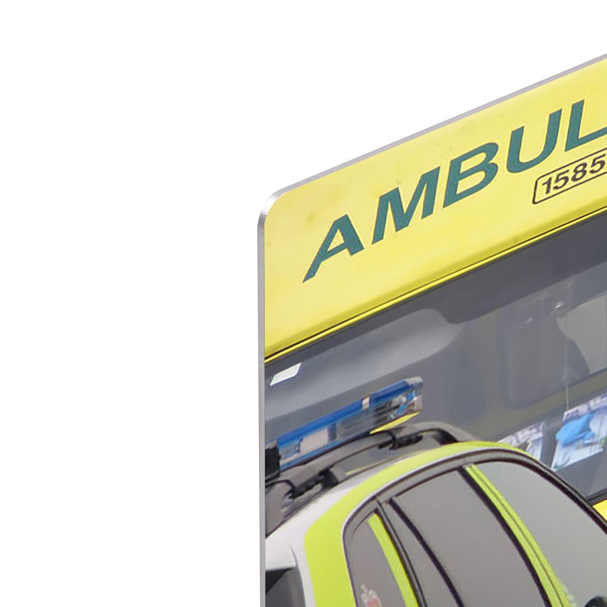 Ambulance and responder vehicles HD Metal Print