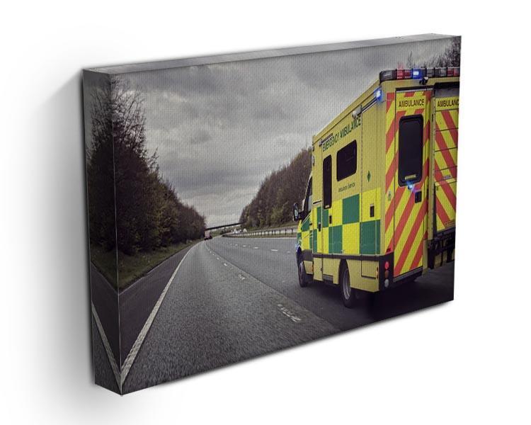 Ambulance responding to an emergency Canvas Print or Poster - Canvas Art Rocks - 3