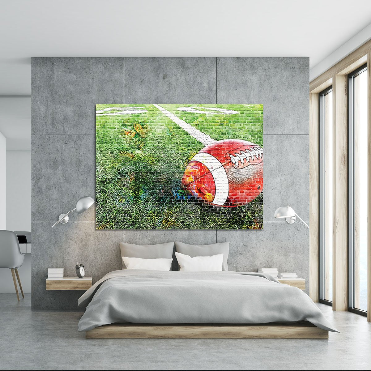 American Football Canvas Print or Poster