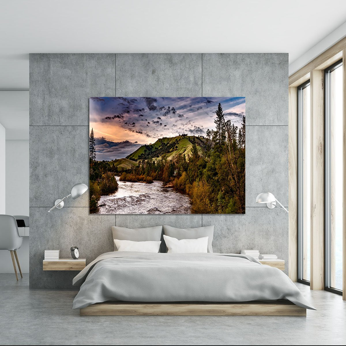 American River Canvas Print or Poster