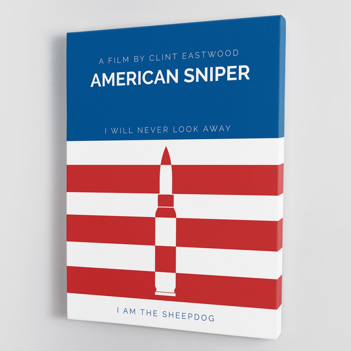 American Sniper Minimal Movie Canvas Print or Poster
