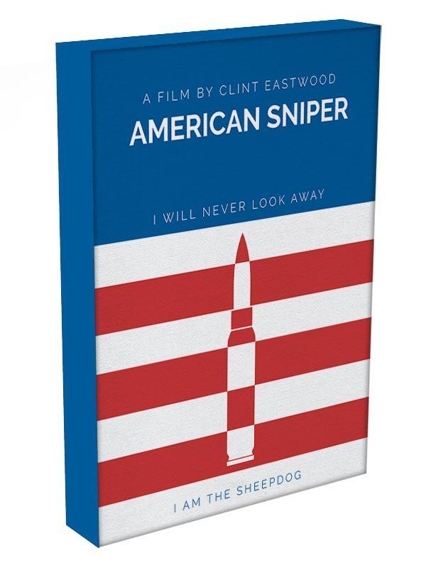 American Sniper Minimal Movie Canvas Print or Poster - Canvas Art Rocks - 3