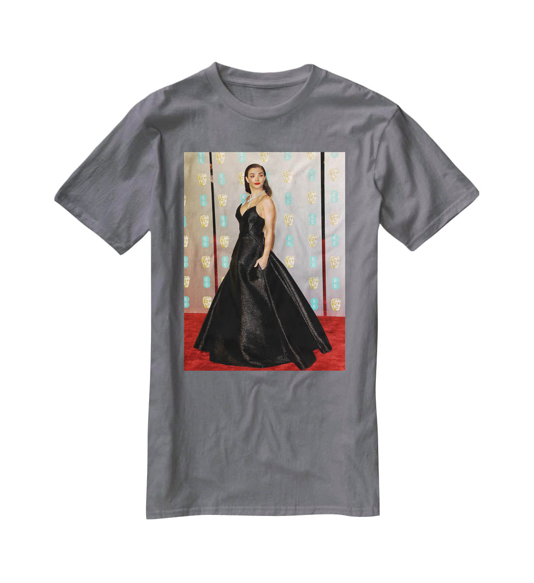 Amy Jackson T-Shirt - Canvas Art Rocks - 3