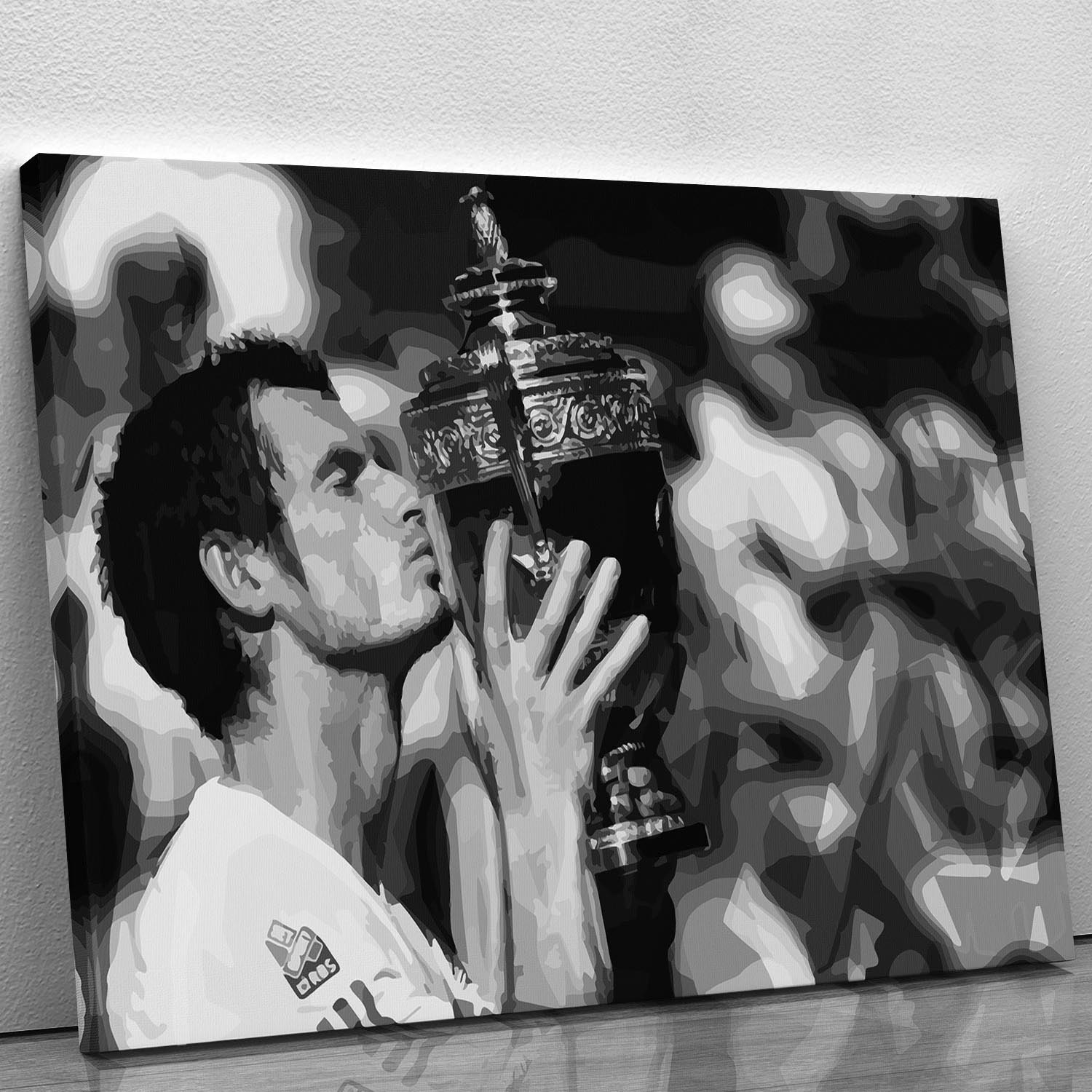 Andy Murray Wimbledon Winner Canvas Print or Poster