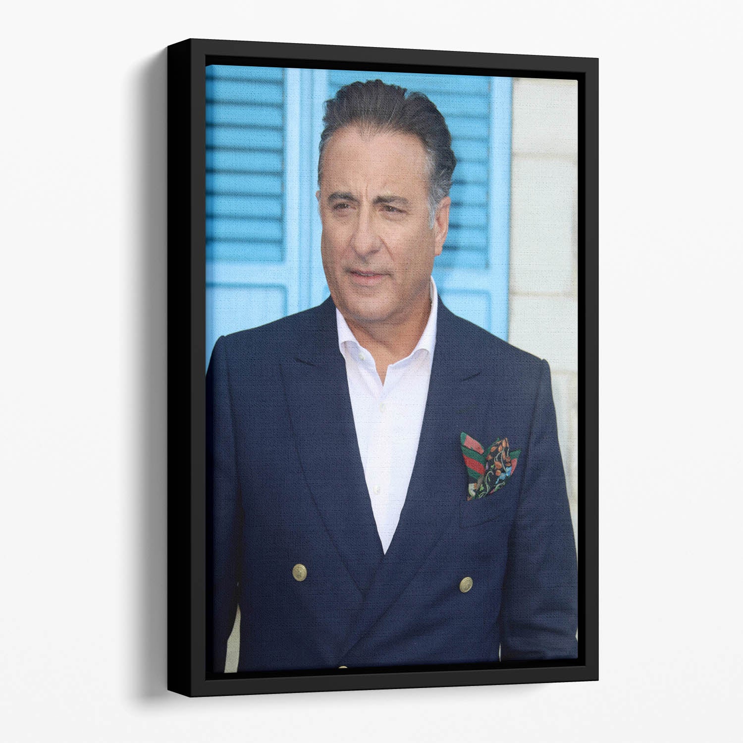 Andy Garcia Mamma Mia Floating Framed Canvas