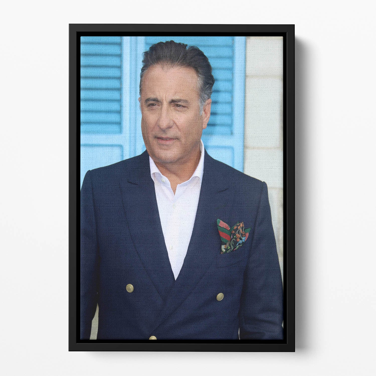 Andy Garcia Mamma Mia Floating Framed Canvas