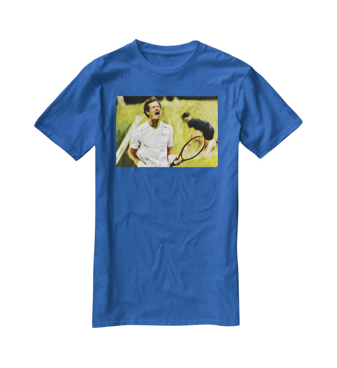 Andy Murray Wimbledon T-Shirt - Canvas Art Rocks - 2