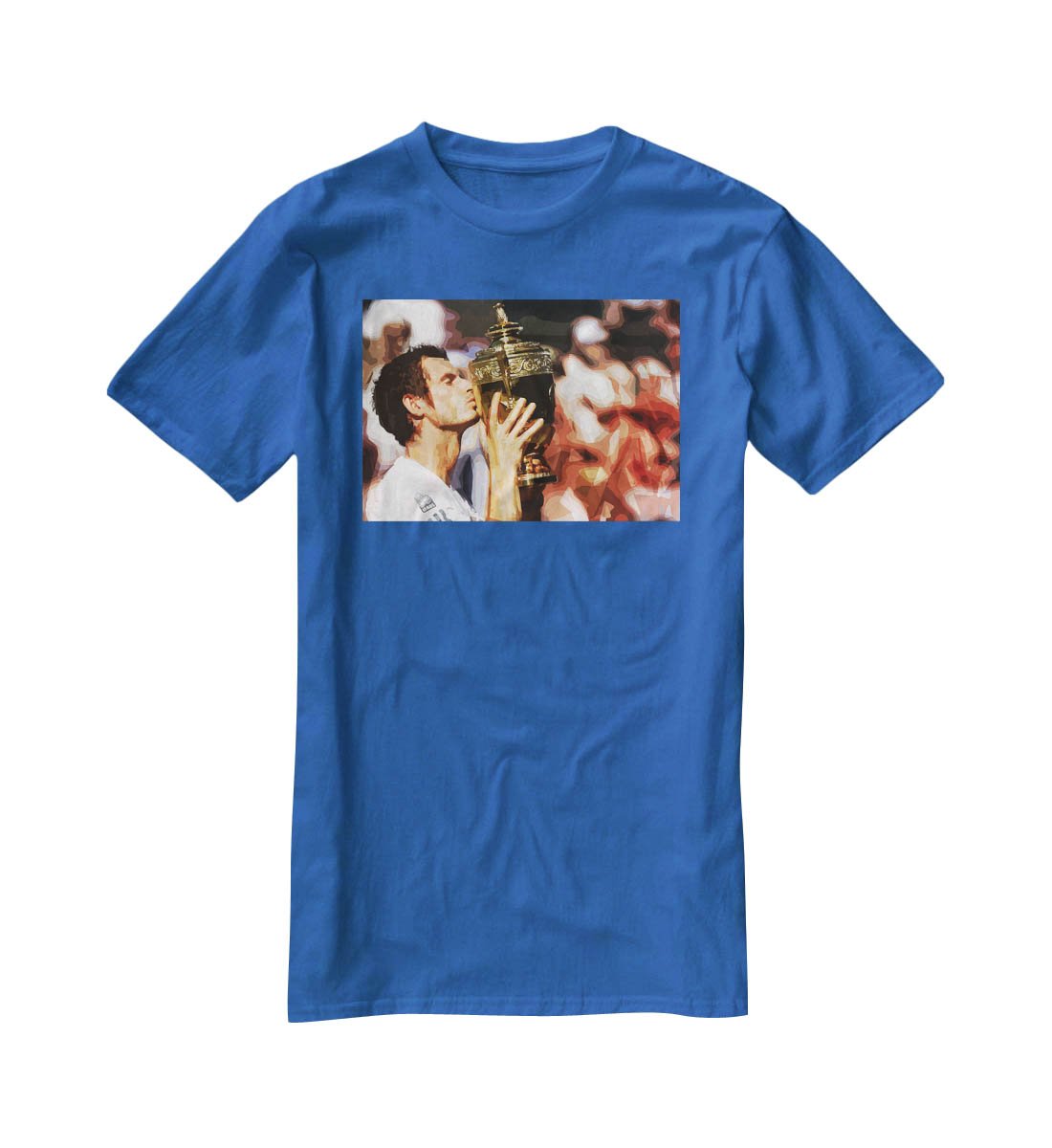 Andy Murray Wimbledon Winner T-Shirt - Canvas Art Rocks - 2