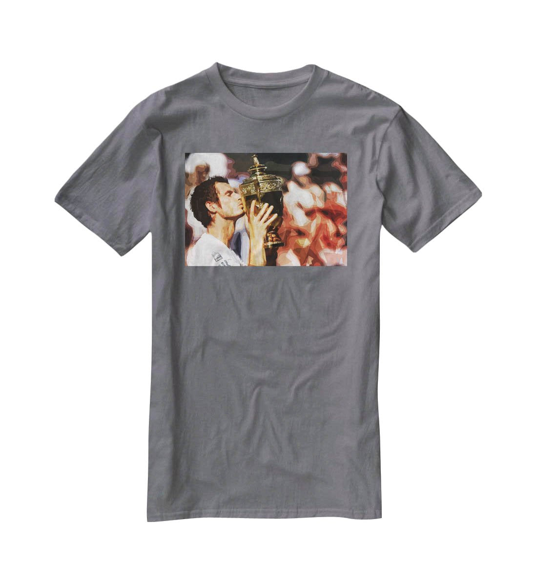 Andy Murray Wimbledon Winner T-Shirt - Canvas Art Rocks - 3