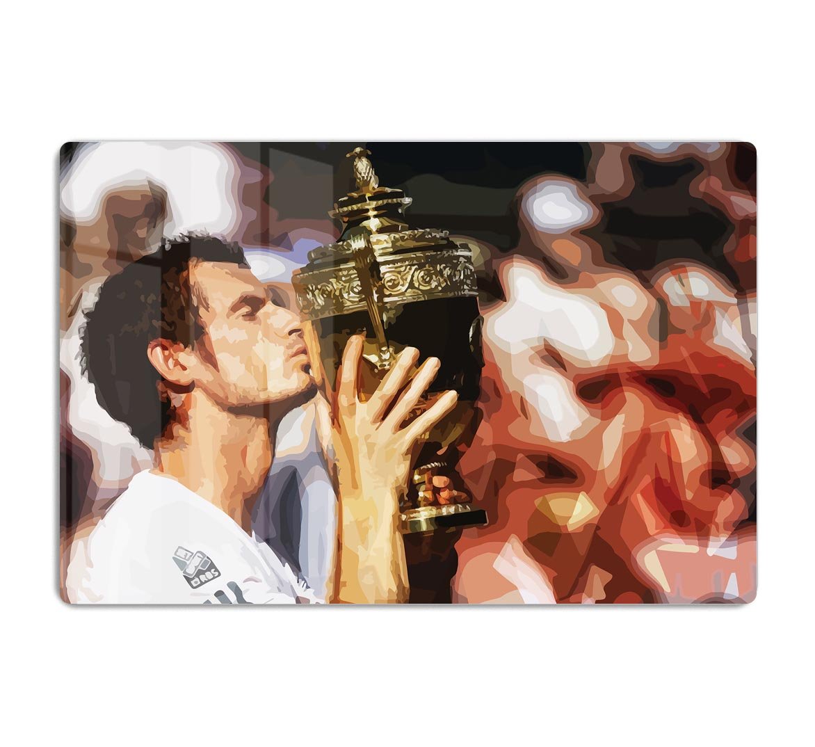 Andy Murray Wimbledon Winner HD Metal Print