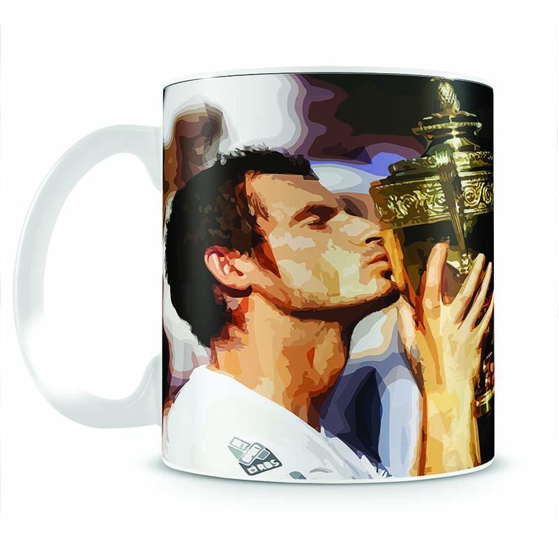 Andy Murray Wimbledon Winner Mug - Canvas Art Rocks - 2