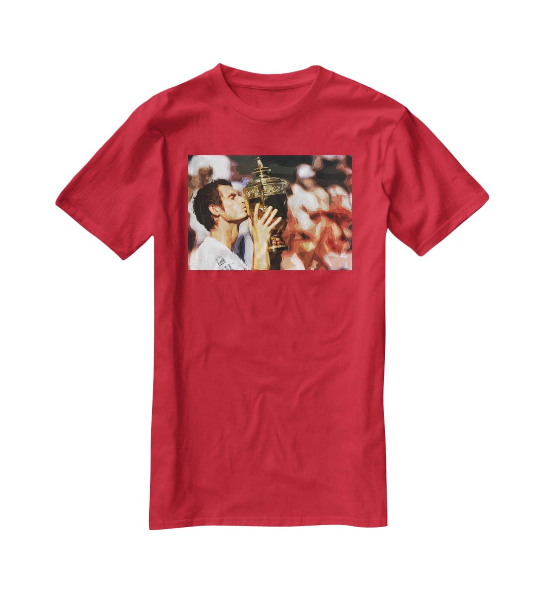 Andy Murray Wimbledon Winner T-Shirt - Canvas Art Rocks - 4