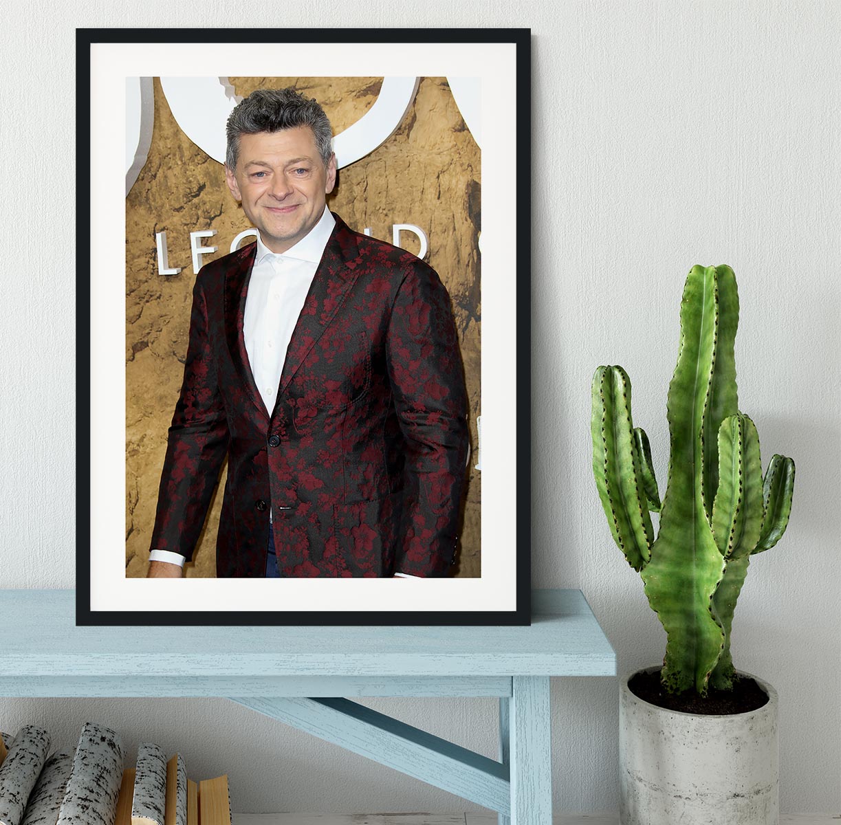 Andy Serkis Framed Print - Canvas Art Rocks - 1