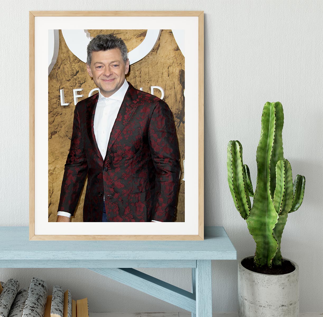 Andy Serkis Framed Print - Canvas Art Rocks - 3