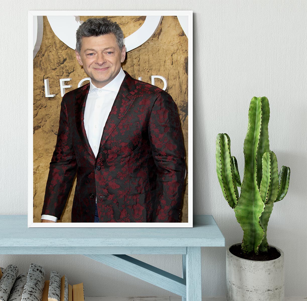 Andy Serkis Framed Print - Canvas Art Rocks -6